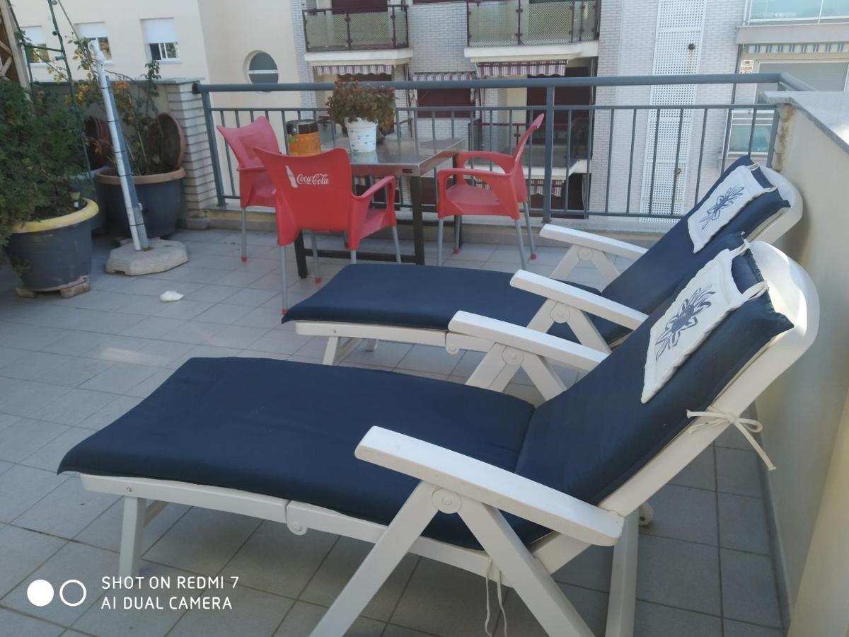 Habitacion Familiar En Un Atico Con Gran Terraza Y,Cocina ,En La Playa Burriana Exteriér fotografie